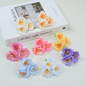 Bouquets de fleurs artificielles Dongchen Crafts, fleurs de glycine en soie de 5 cm, pour décorations de mariage et accessoires de photographie en extérieur - Product Image 4