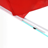 Drapeau de signalisation universel pour véhicule tout-terrain, 4m, en époxy, haute qualité, amovible, haute flexibilité, personnalisable