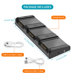 Aksesori Drone pengisi daya baterai untuk Air <span class=keywords><strong>3</strong></span> Hub pengisi daya baterai USB <span class=keywords><strong>3</strong></span> baterai pengisian cepat untuk DJI Air <span class=keywords><strong>3</strong></span> - Product Image 6