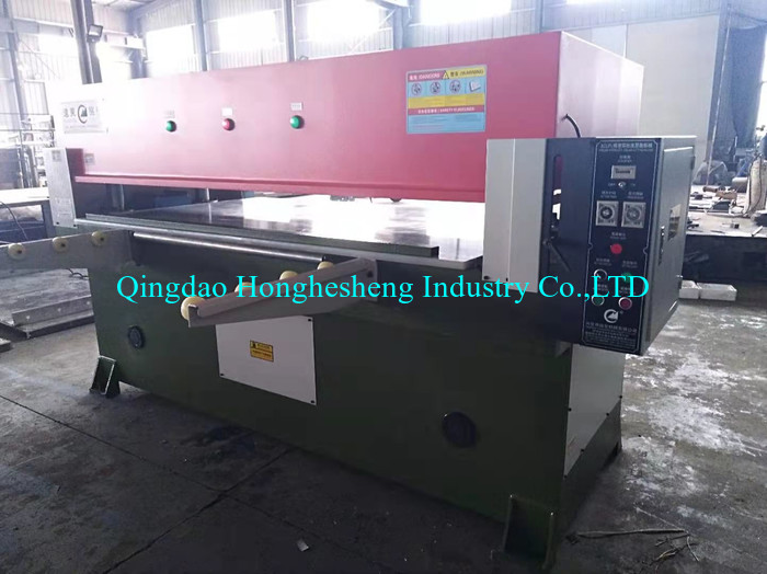 hydraulic sponge scouring pad cutting machine