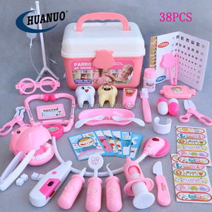 Juego de Juguetes de Doctor para Niños a <span class=keywords><strong>Precio</strong></span> Económico, Simulación de Medicina, Kits de Doctor Educativos Tempranos con Caja de Plástico - Product Image 5