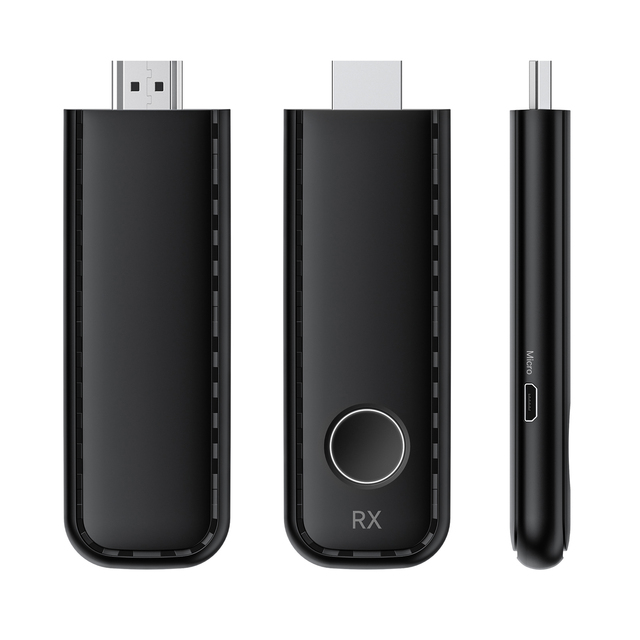 Wireless hdmi Transmitter and Receiver 1080p 30m Through the Wall 2.4G+5G Extender Video for Laptop Camera to Projector Monitor