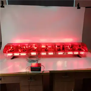 1600MM 63inch super long tow truck car roof top used strobe LED with halogen flash lights amber warning lightbar TBD02266-7-22a