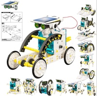 Kits de robots solaires 13 en 1, jouets éducatifs, robotique, énergie solaire, jouet énergétique pour enfants, plastique, âges 4-9, unisexe