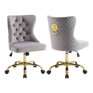 Black Quilted <b>Salon</b> Chair Adjustable Rolling <b>Stool</b> Metal Base Pedicure Technician Seat for Spa Nail Studio - Product Image 3