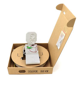 Kit PTO 1fo 2fo 4fo, Caja de Salida Preterminada de Montaje en Pared, SC/APC 4.0mm, Blanco, 30m 40 metros, Kit de Terminación de Fibra Óptica G657a2 - Product Image 6