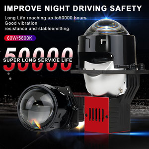 LELANPU <strong>Cover</strong> <strong>Spotlights</strong> Bi Moto Hid Bulb Accesorios Motocicleta Car Fog Light Laser Projector Lens Led Headlights for Civic - Product Image 2