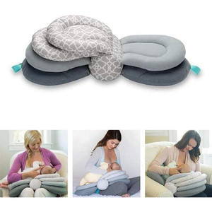 Almohadas multifunción para amamantar, cómodas almohadas <span class=keywords><strong>de</strong></span> altura ajustable para alimentar <span class=keywords><strong>a</strong></span> bebé recién nacido - Product Image 3