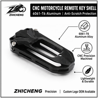 Boîtier de clé de commande en aluminium Zhicheng de haute qualité, anodisé, multicouche, usiné CNC de haute précision, couleurs personnalisables pour PCX