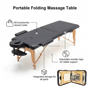 <span class=keywords><strong>Table</strong></span> <span class=keywords><strong>de</strong></span> <span class=keywords><strong>massage</strong></span> pliable professionnelle légère, portable, pour les traitements <span class=keywords><strong>de</strong></span> <span class=keywords><strong>massage</strong></span> - Product Image 2