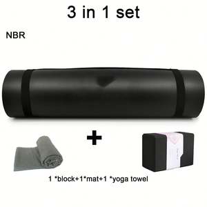 Set de Yoga para Fitness, Incluye 1 Tapete de Yoga NBR, 1 Bloque, 1 Toalla, 6 en 1, Soporte OEM, 100 Sets, Ejercicio de Yoga Regular o Personalizado - Product Image 6