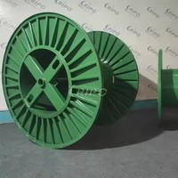 Bobina Vacía de Acero Ripo de 3150 mm para Cable Grande y Cable Corrugado, Modelo Wire400/500/630/800/1000/1250, 80 kg, 1 Año de Garantía