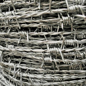 Precio del Alambre de Púas de 10 kg en el Mercado de Bangladesh, Rollo de Alambre de Púas de 4 Puntas y 125 mm para Cercas de Seguridad Comercial - Product Image 2