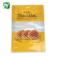 Sachet d'emballage scellable personnalisé pour gaufres, biscuits et cookies, avec soufflet latéral, en plastique, du fabricant