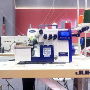 Máquinas de Coser Planas de Alta Velocidad JUKKY 747DP, Puntada <span class=keywords><strong>Recta</strong></span>, Accionamiento Directo, Máquina de Coser Automática <span class=keywords><strong>Overlock</strong></span> para Ropa - Product Image 1