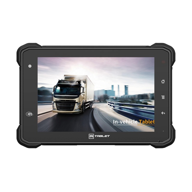 OEM/ODM 7-inch 800nits IP67 8-36V Android 9.0 Industrial Rugged Vehicle Tablet with CANBUS ODB-II J1939 for Logistic Trucks