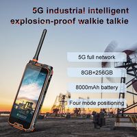 Radio bidirectionnelle 5G anti-explosion, Android 12, DMR POC, smartphone robuste AORO M5, IP68, écran LCD, SOS, clavier QWERTY
