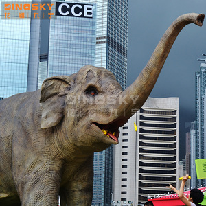 Décoration de Noël renne en mouvement comme simulation d'animaux modèle animatronique DINOSKY - Product Image 2