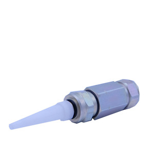 Adaptateur CATV 5/8 UNEF pour câble <span class=keywords><strong>coaxial</strong></span>, connecteur femelle nickelé F pour applications FTTH - Product Image 4