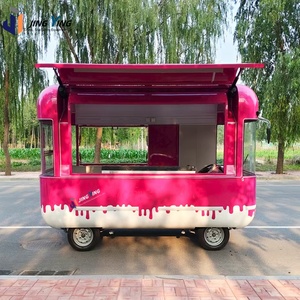 <span class=keywords><strong>Prix</strong></span> de gros Cater Ice Cream Mobile Food Truck Fabrication Trailer Food Cart Voiture alimentaire mobile à vendre - Product Image 3