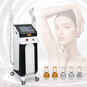 Appareil de beauté laser à diode 2-en-1 808 nm pour épilation et élimination des taches pigmentaires, écran tactile 12,1 pouces, ABS, 532/755/1064 nm - Product Image 4