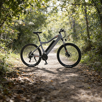 Vélo de montagne électrique 27,5 pouces 21 vitesses 48V 36V13AH 350W Batterie au lithium intégrée Sport City MTB Écran LCD