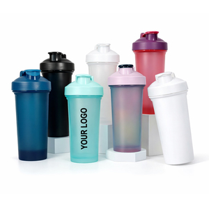 Bottiglia Shaker Nera Senza BPA con Stampa su Entrambi i Lati per Esercizio, Palestra, Fitness, Sport, Allenamento, Borraccia per Proteine - Product Image 6