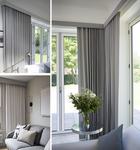 ZSHINE Cornice <span class=keywords><strong>per</strong></span> Tende a Doppia Binario con Mantovana, Binario <span class=keywords><strong>per</strong></span> Tende Personalizzabile in Lunghezza <span class=keywords><strong>per</strong></span> Soggiorno e Camera da Letto - Product Image 4