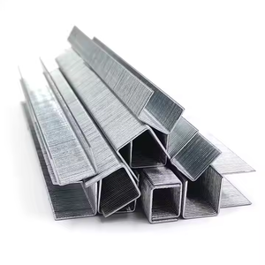 <span class=keywords><strong>Agrafes</strong></span> fines galvanisées de calibre 21, type U, 8016, pour pistolet pneumatique, meubles, cuir, tapisserie - Product Image 2