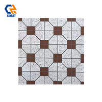 Carreaux de sol en porcelaine antibactériens antidérapants 8 mm d'épaisseur design moderne pour la salle, la salle de bain, l'appartement, la villa, utilisation intérieure