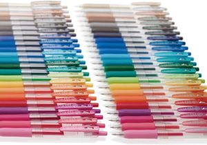 คุณภาพเยี่ยม สีสันสดใส ปากกาลูกลื่นเจลแบบคลิป ซาราสะ ขนาด 0.7 มม. สีดำ แพ็ค 5 ด้าม - Product Image 3