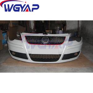 WGYAP Kit Paraurti Anteriore per VW <span class=keywords><strong>Polo</strong></span> GTI 2005-2009 con Primer e Fori Lavafari 6Q0 807 217 E/F Ricambio Auto GTI (GRU) CON PRIMER - Product Image 3