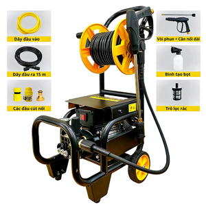 Nettoyeur haute pression électrique 220V CY300 avec <span class=keywords><strong>enrouleur</strong></span> de <span class=keywords><strong>tuyau</strong></span> pour le nettoyage des voitures et des patios - Product Image 4