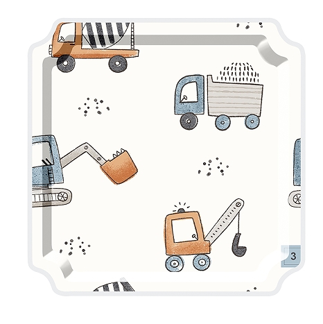 Plato de papel de 10.5 pulgadas