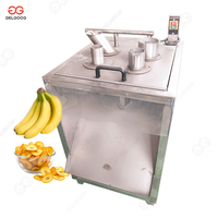 Équipement de transformation semi-automatique pour la fabrication de chips de banane, trancheuse réglable pour chips de banane, machine à couper les chips longues