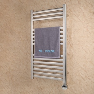 Escalera de acero inoxidable E0904C-M para baño, <span class=keywords><strong>radiador</strong></span> <span class=keywords><strong>toallero</strong></span> eléctrico <span class=keywords><strong>con</strong></span> calefactable, <span class=keywords><strong>con</strong></span> interruptor de Control de tiempo y temperatura - Product Image 3