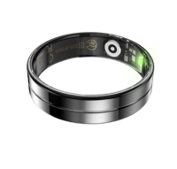 2026 HR011 Anneau intelligent étanche Slim Fitness Tracker avec contrôle gestuel Moniteur de santé IP68 Anneau intelligent étanche