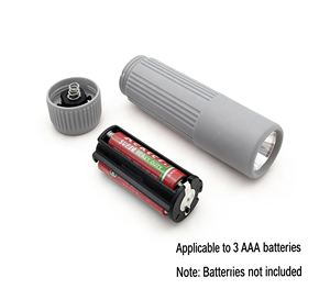 <span class=keywords><strong>Mini</strong></span> Soft Touch xách tay <span class=keywords><strong>Torch</strong></span> với pin bao gồm, 3AAA ngoài trời đèn pin cho camping & sử dụng khẩn cấp - Product Image 6