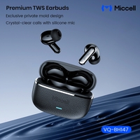 Écouteurs sans fil Miccell Type C 6.0 pour iPhone et Xiaomi – Casque audio pour appels et musique