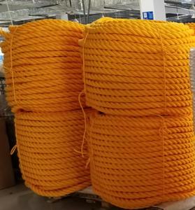 カスタマイズ可能な色6MM 8MM高張力3ストランドポリプロピレン強度パッキングロープ農業包装用 - Product Image 6