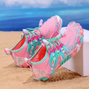 Chaussures d'eau pour hommes, maille respirante, pour l'extérieur, pour la randonnée en rivière, toutes saisons, bout fermé, semelle en caoutchouc, taille 27-40 - Product Image 4