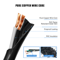 Câble d'alimentation industriel japonais personnalisé HENG-WELL à 2 broches avec certification PSE, câble d'alimentation IEC C7 110V pour équipement informatique