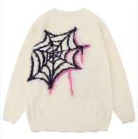 Pull en coton à longues fibres pour homme avec logo personnalisé pour l'hiver - Style pull à épaules tombantes résistant au rétrécissement et aux plis