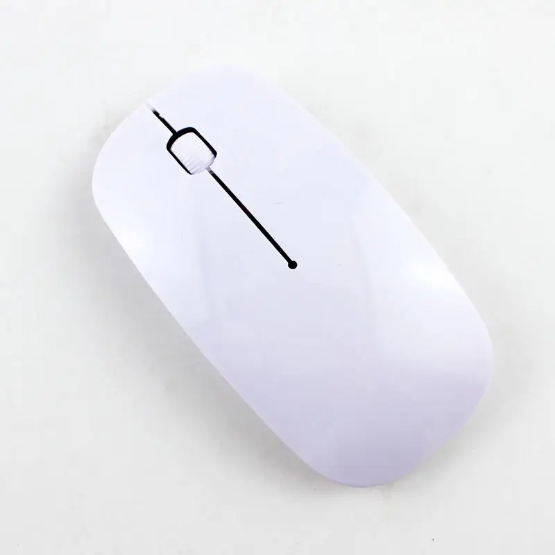 Ultra Thin Mini Wireless Mouse Silent Mute Colorful Computer Mouse 04