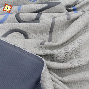 Cubierta de tela de colchón Jacquard de poliéster tejido, Funda de colchón con patrón geométrico, venta al por mayor - Product Image 4