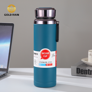 316 acier inoxydable tasse isolée sous vide portable cordon grande capacité hommes et femmes sport thé eau tasse bouteille - Product Image 3