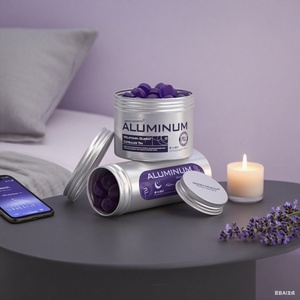Medical-Grade Child-Resistant Air-Tight Cylindrical Engraving Aluminum Can <b>Pills</b> <b>Container</b> - Product Image 1