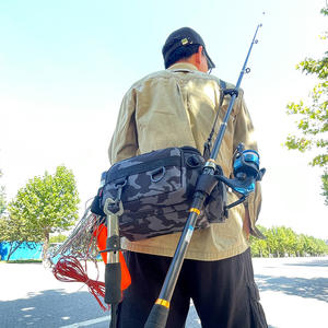 Sac à dos léger et compact à bandoulière unique, multifonctionnel, pour la pêche à la mouche en plein air, sac de poitrine spécial pour le rangement des leurres - Product Image 2