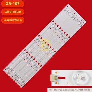 ZR- 107แถบไฟ LED L48F3800A L48F1620E สำหรับ4C-LB4805-HQ4 48HR330M05A1 V2แถบไฟแบ็คไลท์ LED สำหรับ<span class=keywords><strong>ที</strong></span>วี TOT-48D2700-8X5-3030C-V3 - Product Image 2