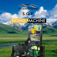 S.Q.F 32-Inch Screen Simulator Sport VR Hot Coin Operated Arcade Games Machine Caractéristiques OutRun & Horse Racing